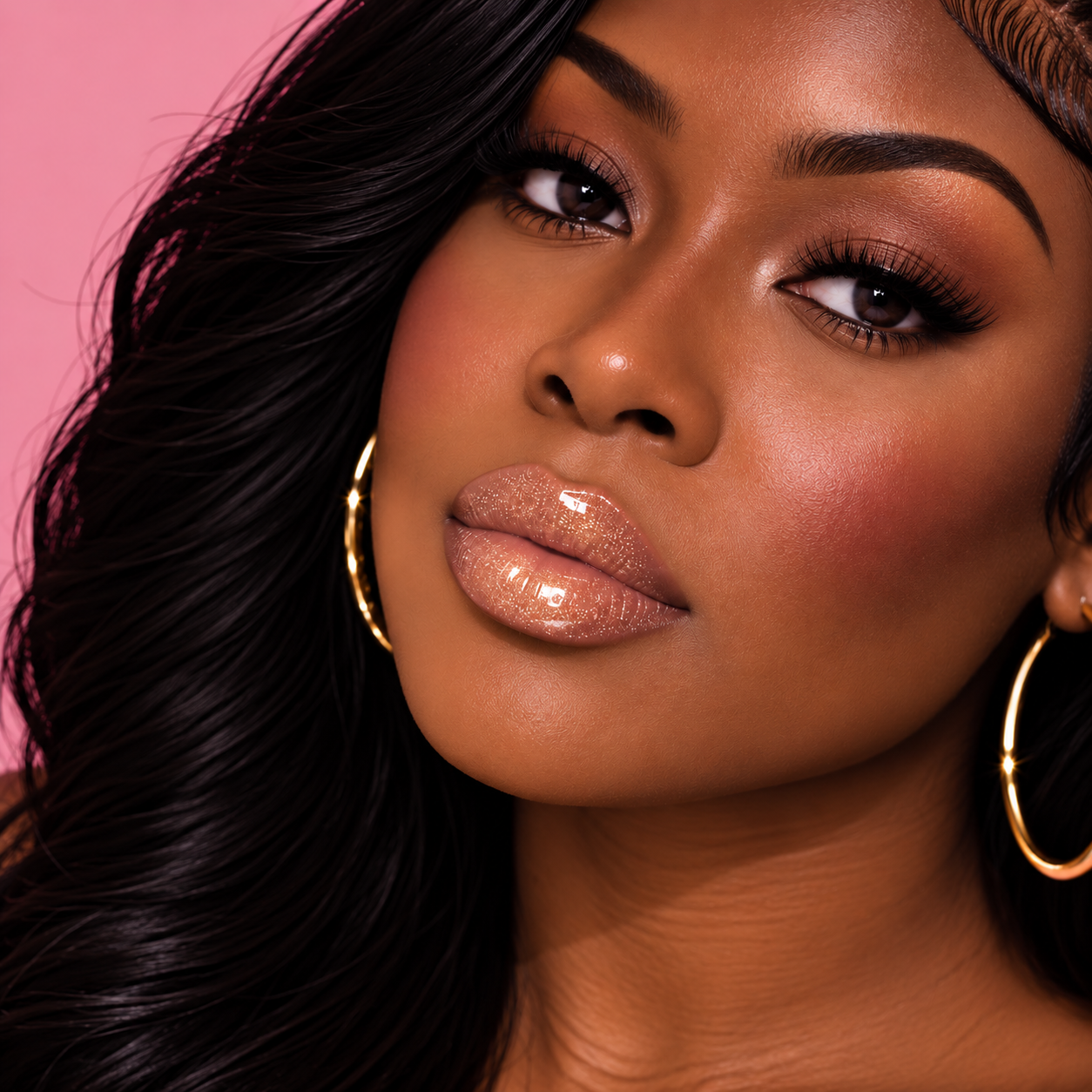 Lip Gloss- Gold Silk